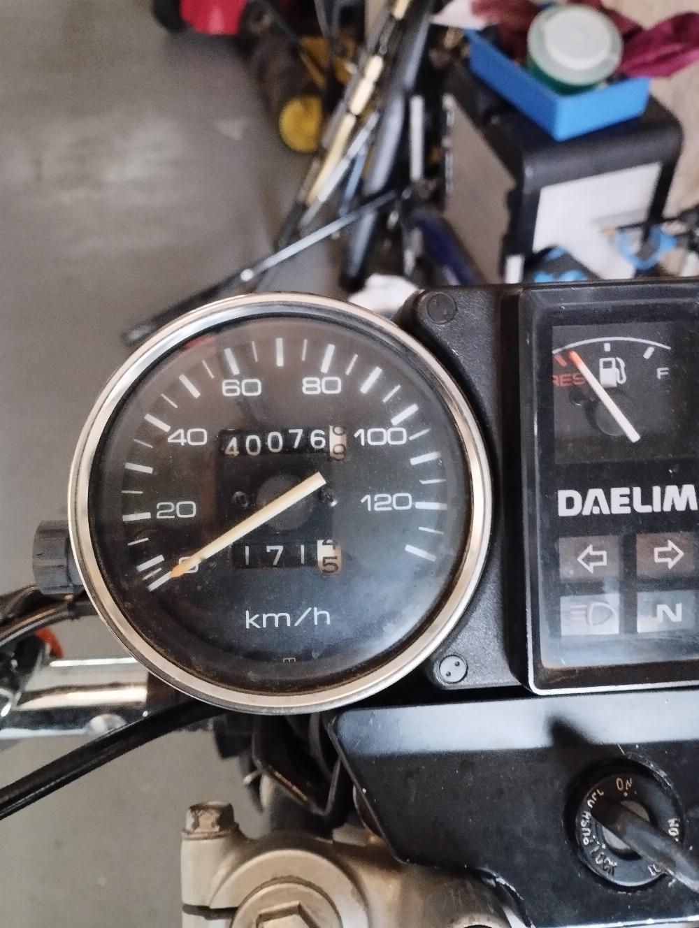 Motorrad verkaufen Daelim VC 125F Ankauf